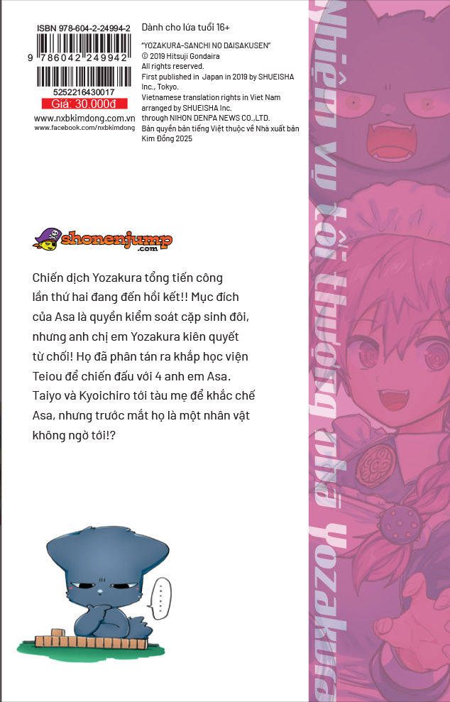 Sách Nhiệm Vụ Tối Thượng Nhà Yozakura - Tập 26: Taiyo Và Asa