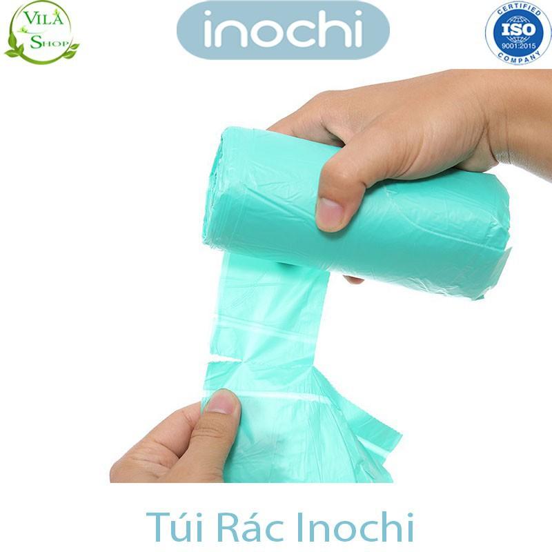 Túi Đựng Rác Sinh Học, Túi Rác Tự Huỷ Hương Chanh - Hương Lavender,Chính Hãng Inochi Có Quai Tiện Dụng