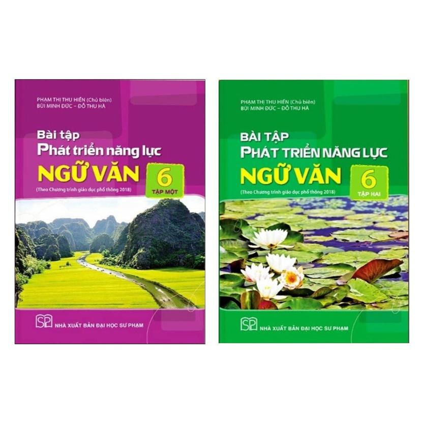 Sách - Combo Bài tập phát triển năng lực ngữ văn 6 (2 tập) - Sách Giáo Khoa Cánh Diều