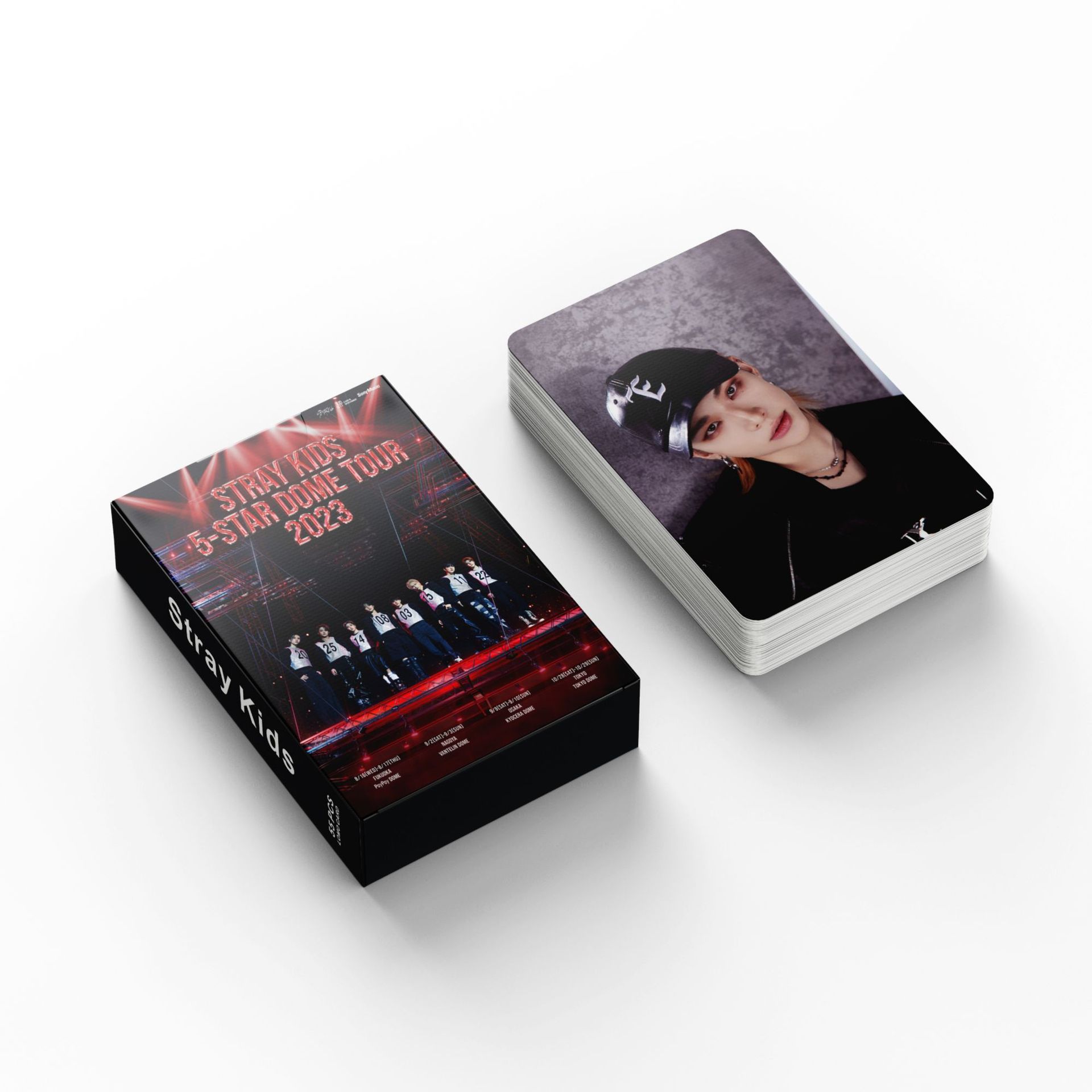 Set 55 lomo card StrayKids 5-STAR Dome Tour 2023