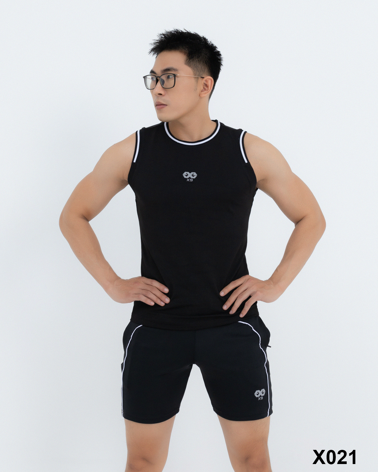 Áo Tanktop 3 Lỗ Nam Bo Viền 1 Nữa - Chạy Bộ Tập Gym Sportswear - X021