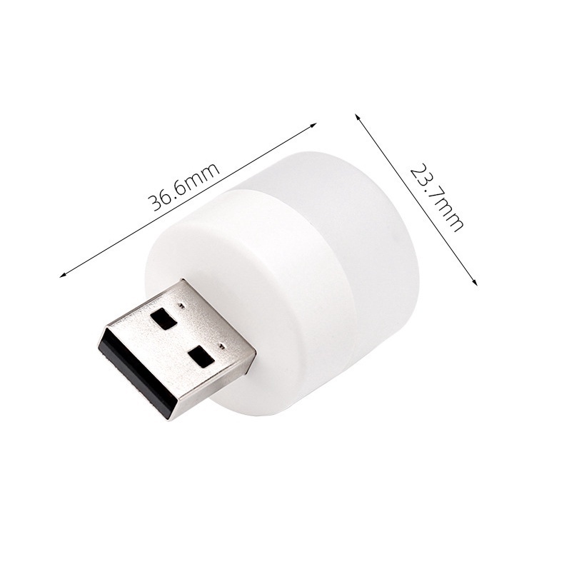 Đèn Led Mini Cổng Sạc Usb Siêu Sáng Nhỏ Gọn Tiện Lợi Cho Việc Đọc Sách, Học Tập Buổi Tối - Đèn Ngủ Bảo Vệ Mắt Tiết Kiệm Điện