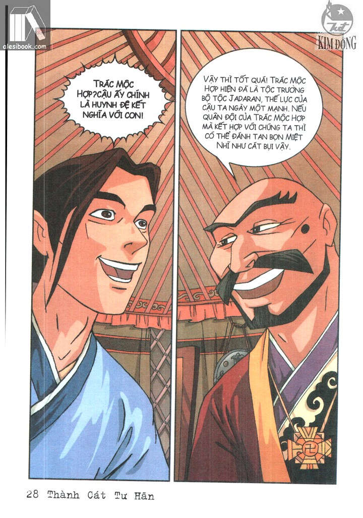 thành cát tư hãn chapter 29 8