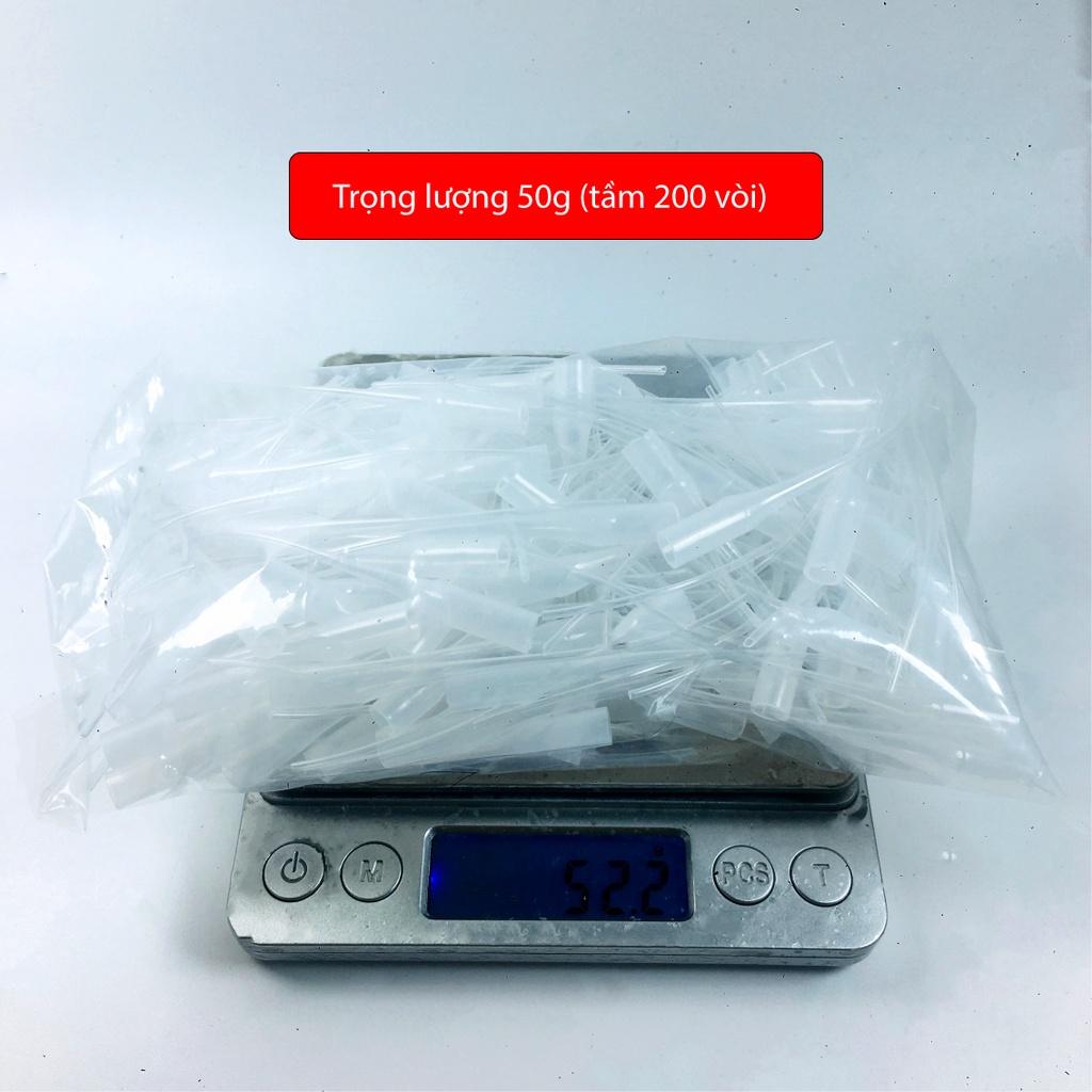 Râu keo 502, vòi keo 502 trọng lượng 50g (tầm 200 vòi)