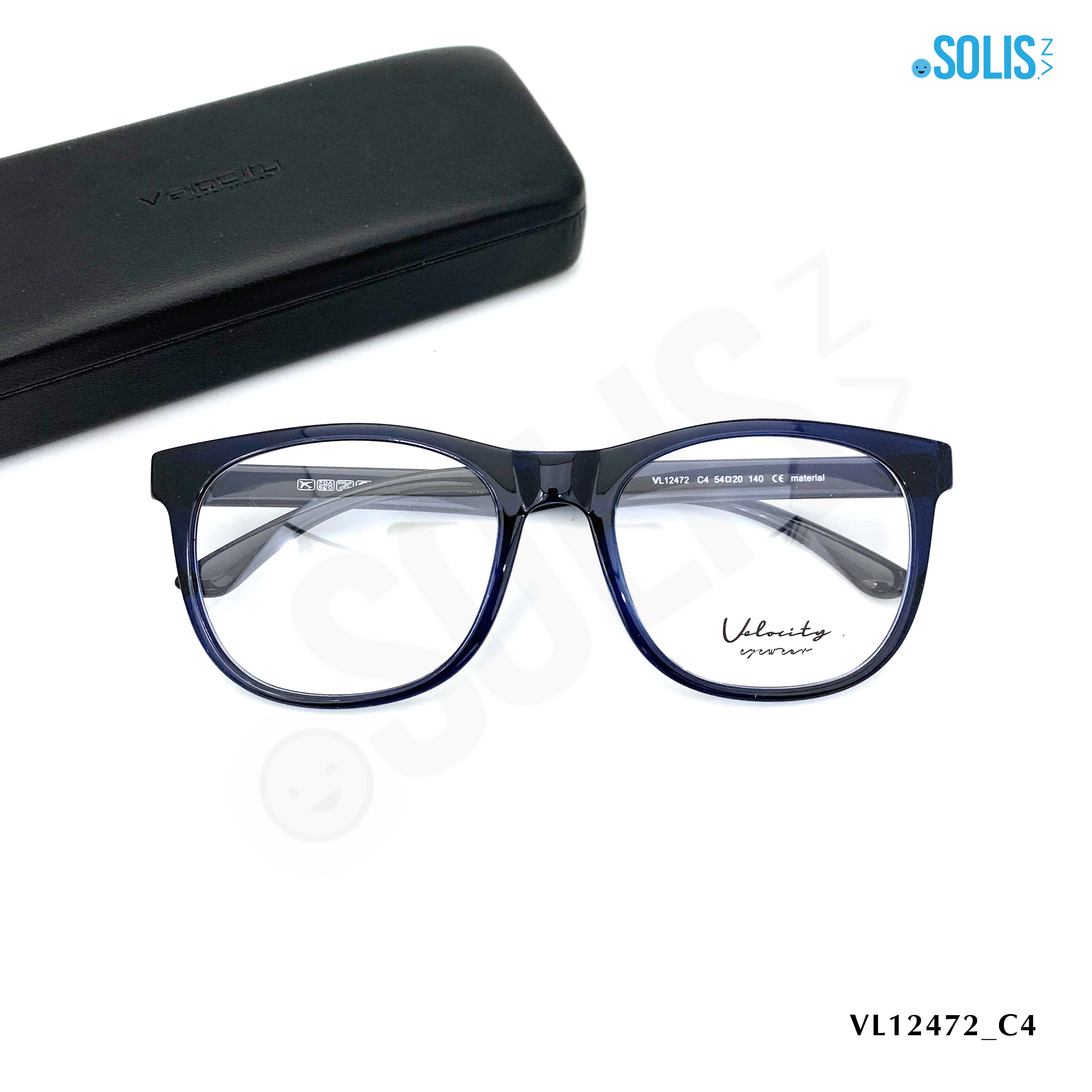 Gọng kính plastic hiệu Velocity VL12472 - KÍNH NHỰA HIỆU VELOCITY VL12472 KÍCH THƯỚC 54-20-140