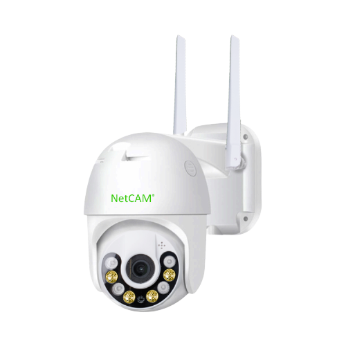 Camera IP Wifi Gắn Ngoài Trời NetCAM STA3.0 (3MP) - Chống Nước Xoay 360 Độ - Quay Đêm Có Màu - Hàng Chính Hãng