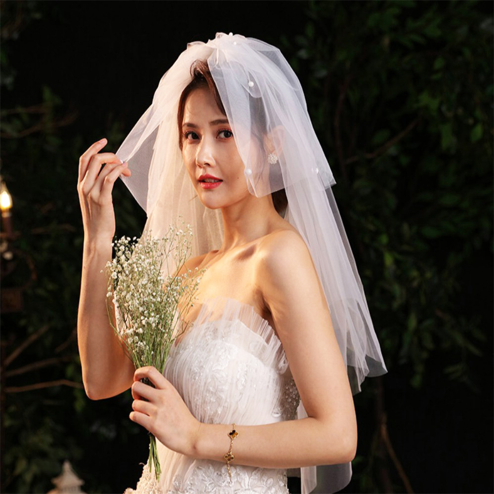 Voan Cô Dâu 2 Lớp 160 số 2, Đính Hạt Trai, Nơ Tạo Kiểu Thời Trang, Chất Liệu Mềm Mịn, Thướt Tha, Có Lược Cài Giữ Chắc Chắn Trên Tóc Khi Sử Dụng, Màu Trắng Thời Trang, Dễ Kết Hợp Với Các KiểuTrang Phục Cưới Hoặc Tham Gia Sự Kiện, Chụp Ảnh, Cài Tóc Đẹp Tạo Phong Cách Tự Tin, Thướt Tha, Quyến Rũ, Tôn Lên Các Nét Đẹp, Che Đi Khuyết Điểm