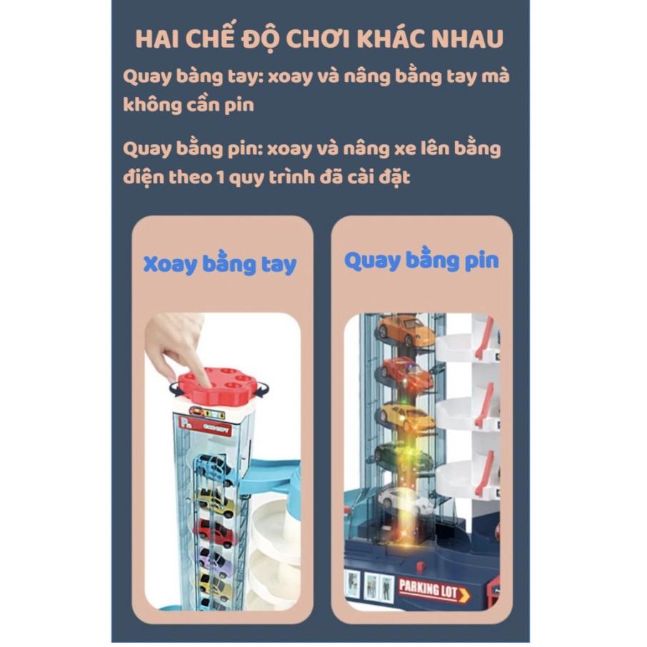 Đồ chơi lắp ráp trí tuệ Tòa Nhà Đỗ Xe 5-STOREY