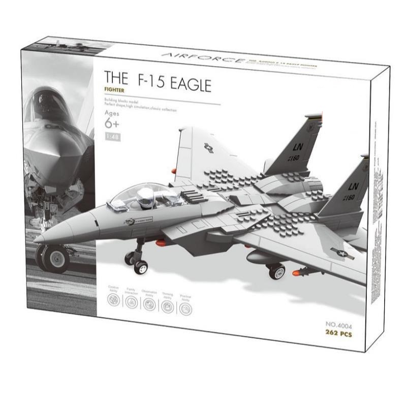 Lắp ráp Ghép Hình Máy Bay Chiến Đấu AIRFORCE 4004 DÀI 45cm Cỡ Đại