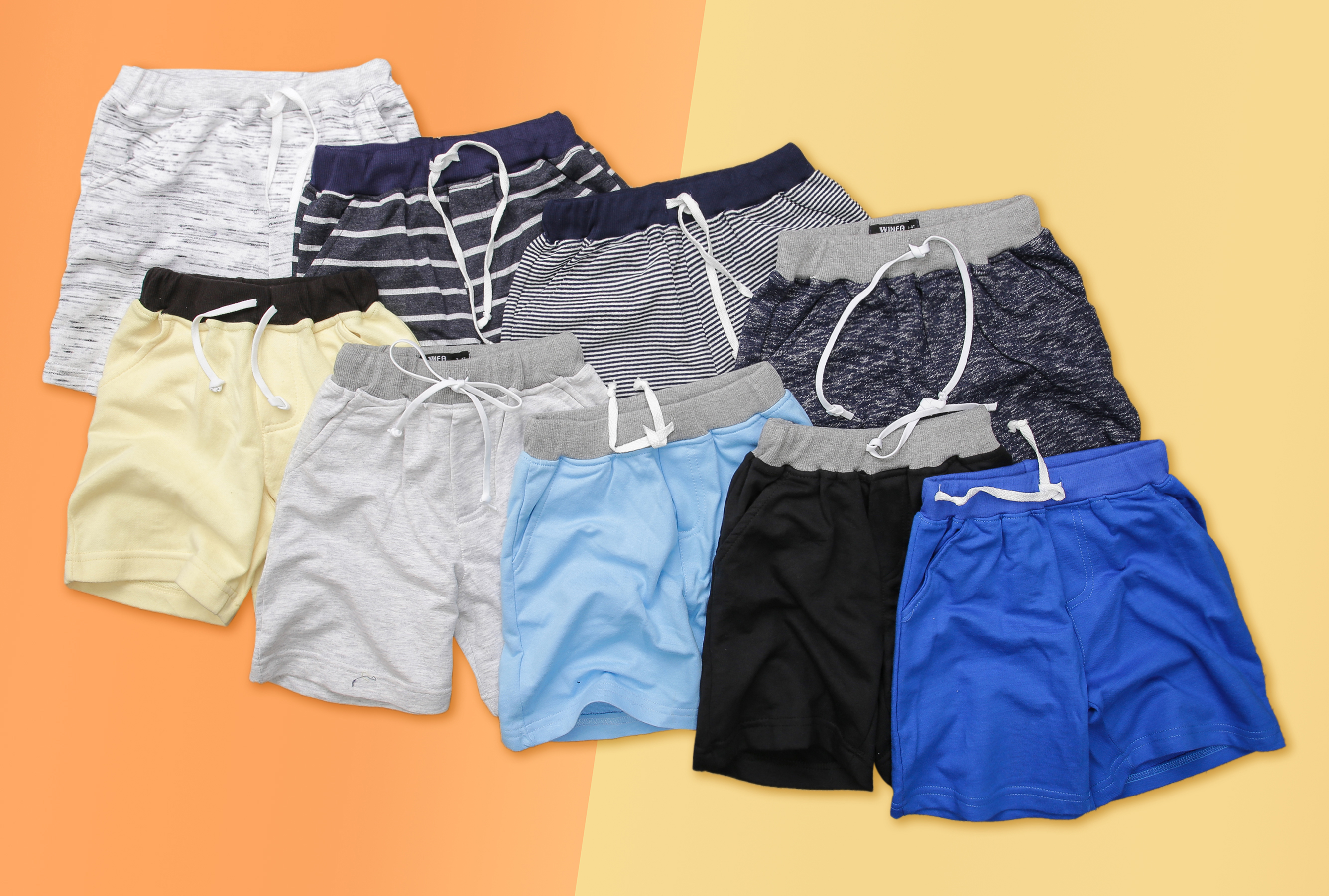 QUẦN SHORT TRẺ EM TỪ 8-30KG MÀU XANH NHẠT