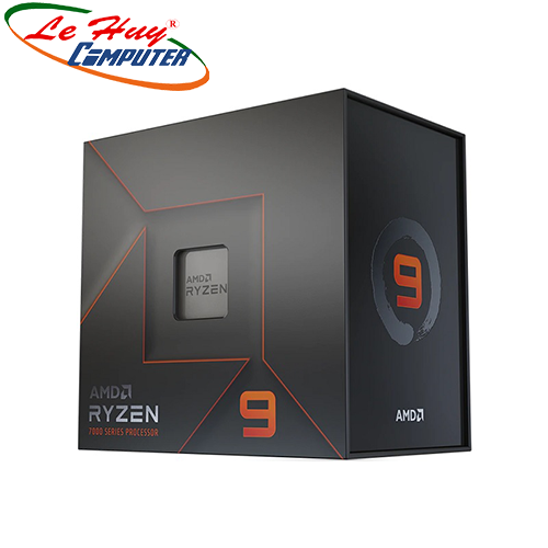 CPU AMD Ryzen 9 7900X (4.7GHz boost 5.6GHz, 12 nhân 24 luồng, 76MB Cache, 170W, Socket AM5) - Hàng Chính Hãng