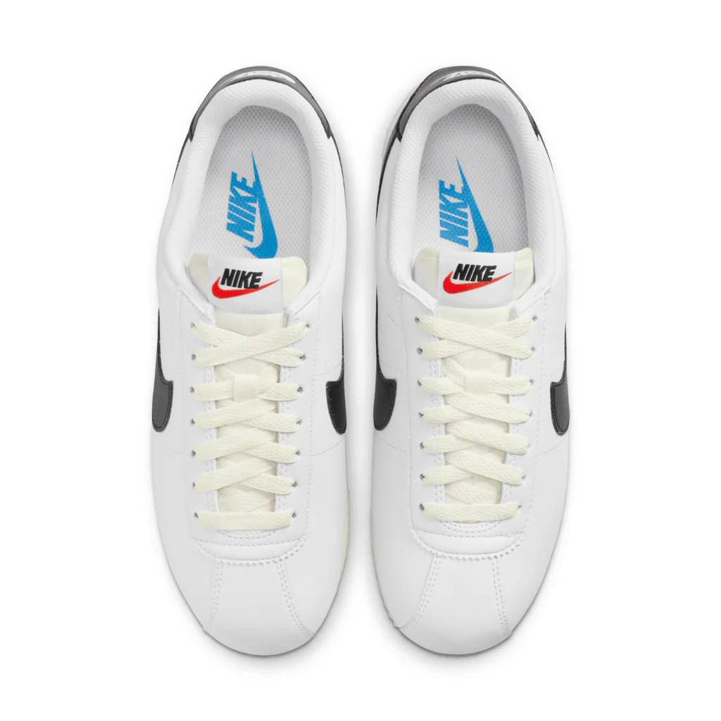 Giày thời trang Nữ W NIKE CORTEZ - WHITE/BLACK-LT PHOTO BLUE-SAIL - 8 US