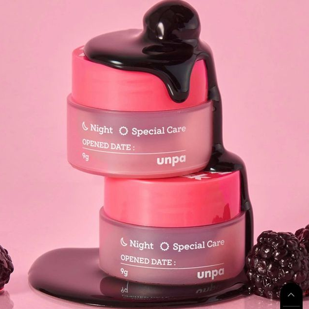 Mặt Nạ Ngủ Môi, Dưỡng Ẩm, Làm Mềm Môi Unpa Bubi Bubi Lip Mask 9g
