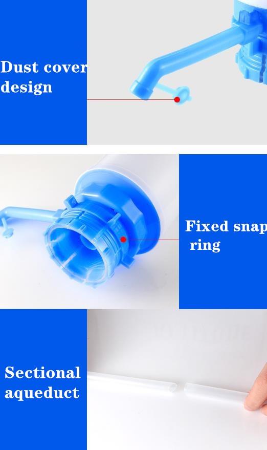 Vòi có đầu nhấn bằng tay gắn bình nước hút chân không có thể tháo rời tiện dụng cho văn phòng