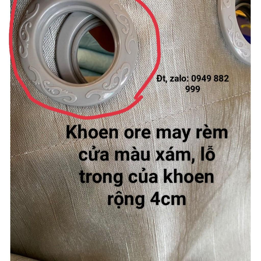 Khoen Ore May Rèm Cửa Màu Xám