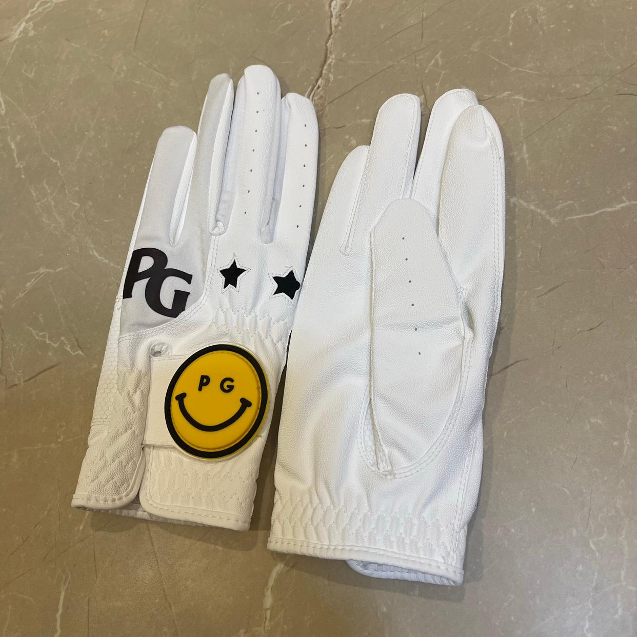 Phiên bản mới của Hàn Quốc Găng tay Găng tay Golf Ladies Tay găng tay không chống trượt Color: white a pair Size: 21