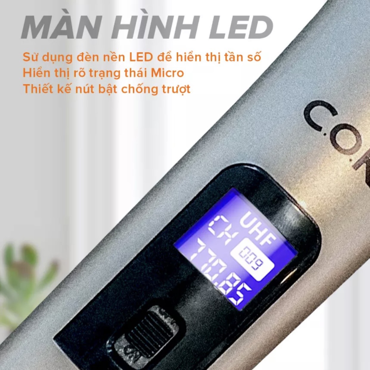 MICRO KHÔNG DÂY COK ST123 - HÀNG CHÍNH HÃNG