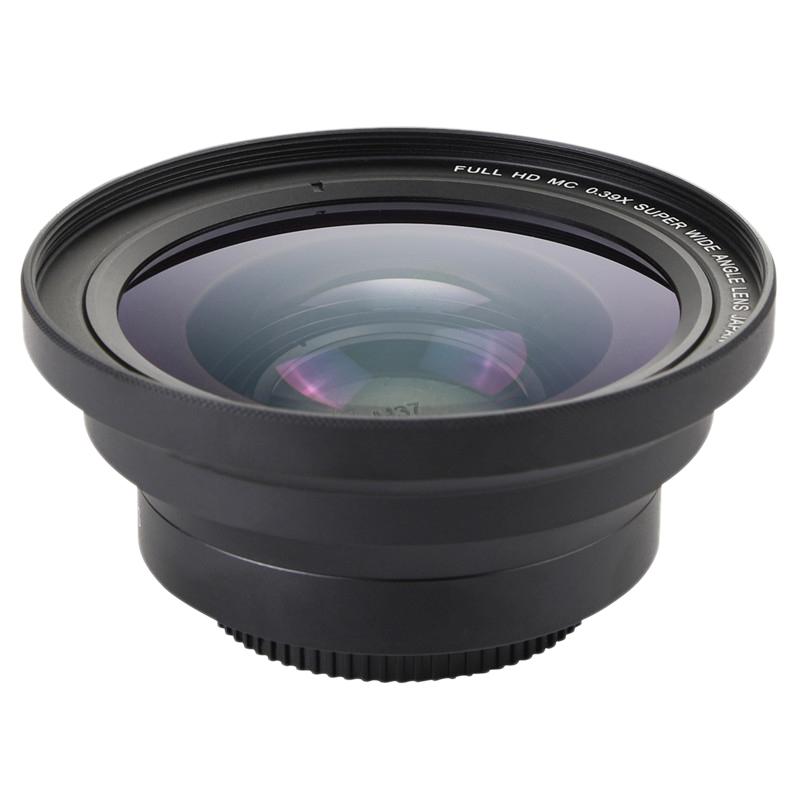 Ống kính góc rộng 37mm Macro 72mm chuyên nghiệp 0,39X Full HD cho máy quay 4K Gói: Bundle1