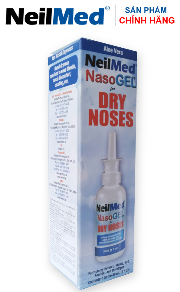 Combo Nasal WinterCare: Bộ Xịt Rửa Vệ Sinh và Làm Dịu Ẩm  Mũi Xoang Mùa Đông NeilMed Spray &amp; Moisture - SX Mỹ(1 chai xịt phun sương 75ml cho bé; 1 chai xịt hỗ trợ điều trị khô mũi, chảy máu cam)