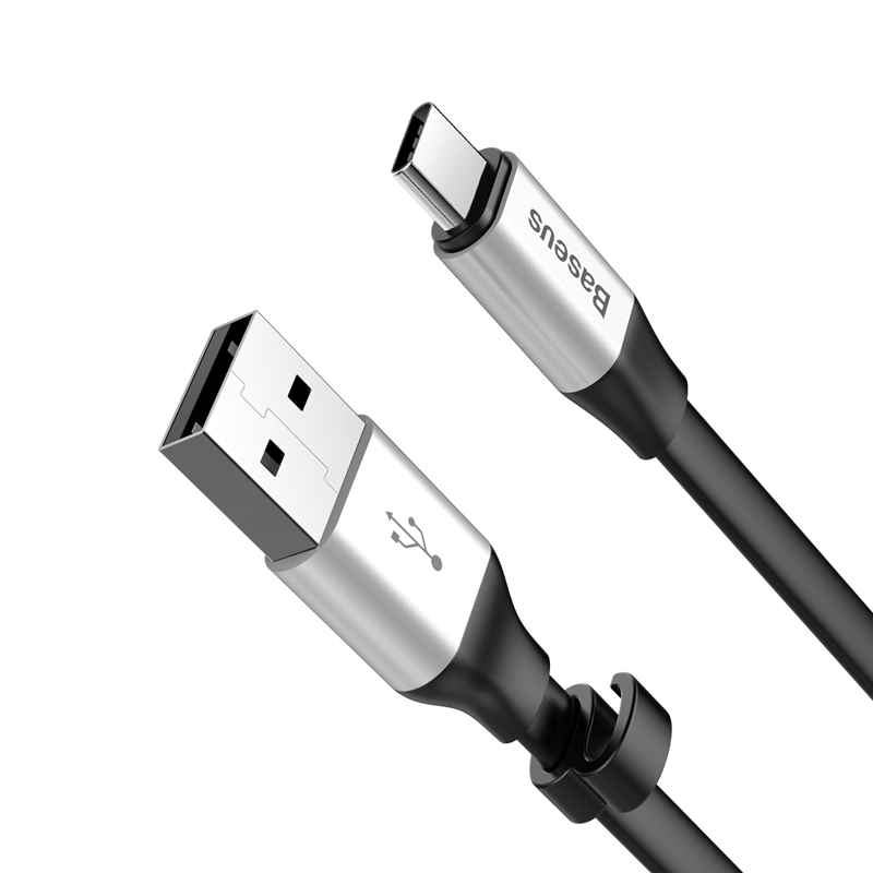 Cáp USB Type C 23cm 40W - Baseus Simple HW Quick Charge Cable - Hàng nhập khẩu