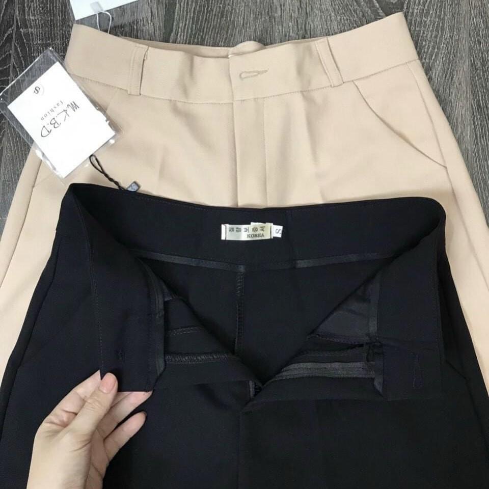 Quần ống rộng nữ chất liệu Vitex Hàn Quần công sở nữ ống suông size từ S - 2XL
