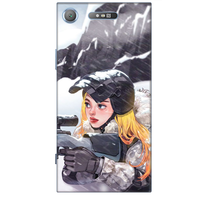 Ốp lưng dành cho điện thoại SONY XZ1 hình PUBG Mẫu 11