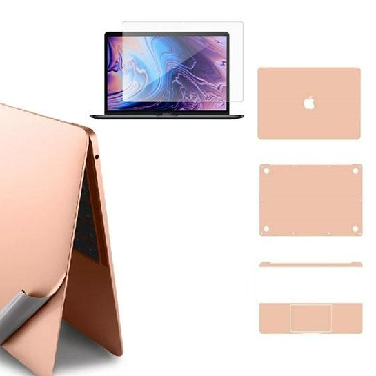 Bộ Dán Bảo Vệ Dành Cho Macbook - Full Đời Macbook Màu Gold New