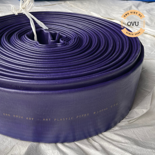 Ống bạt cốt dù phi 100mm tím - Ống bạt Việt Úc