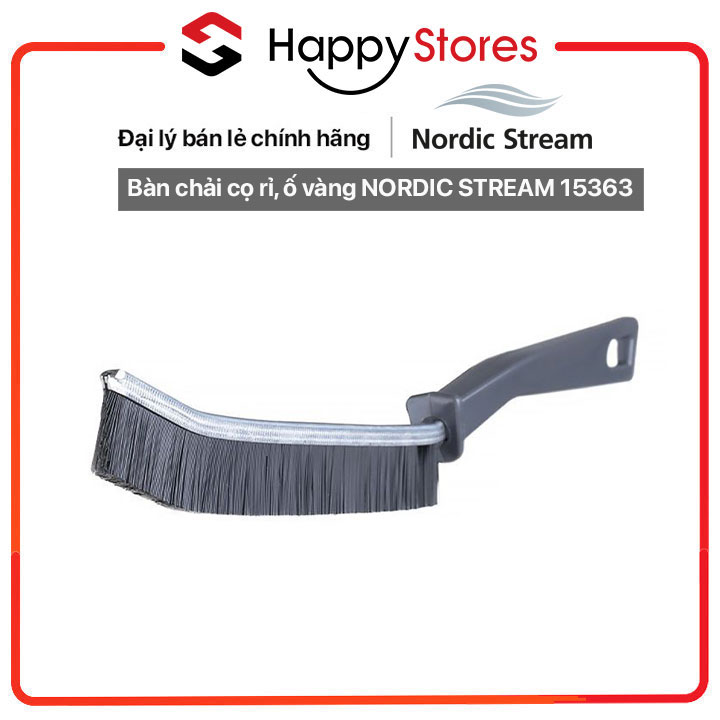 Bàn chải cọ rỉ, ố vàng NORDIC STREAM 15363 - HÀNG CHÍNH HÃNG