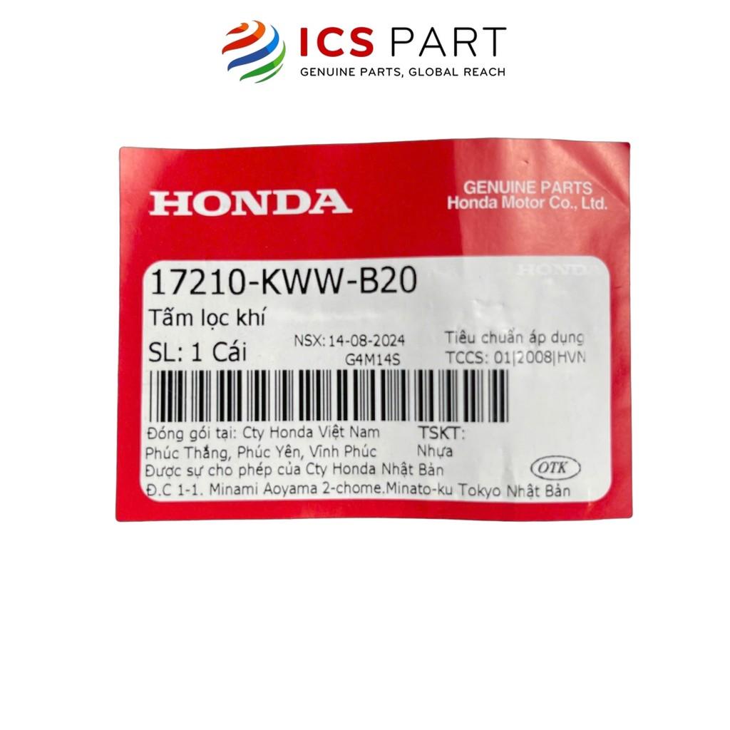 Lọc Gió (Mút Gió) Lọc Khí HONDA Ws 110, K89 (17210KWWB20)