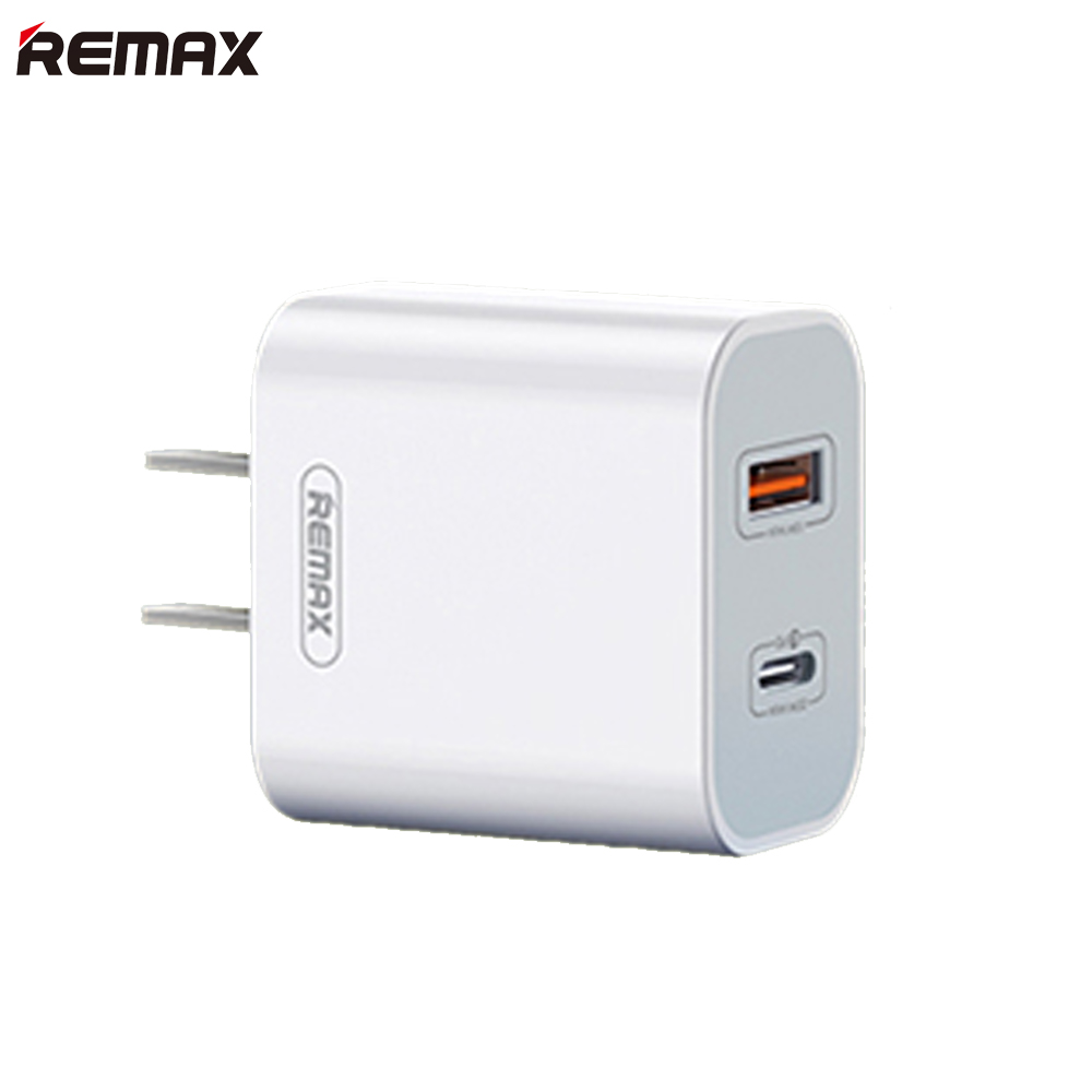 Củ Sạc Nhanh 20W Cho iPhone Remax RP-U68 Chuẩn QC3.0+PD - Hàng Chính Hãng