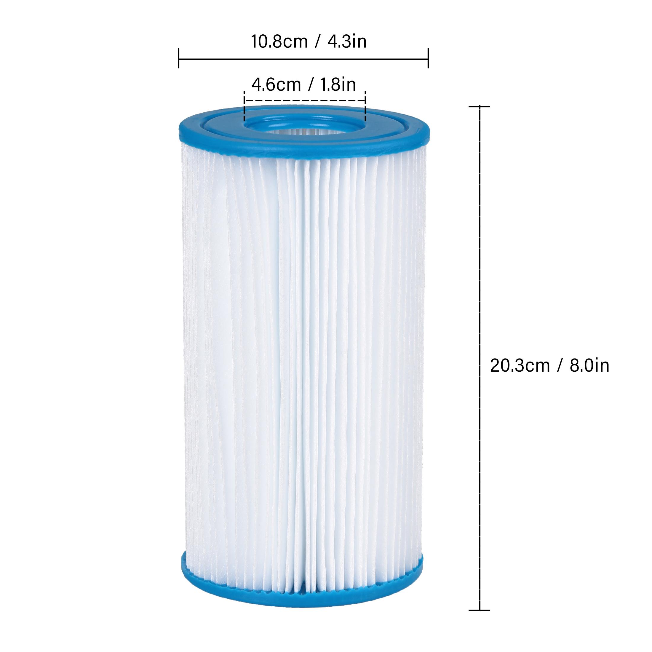 Bộ lọc bể bơi Loại A/C dễ dàng cài đặt, hiệu quả lọc cao
