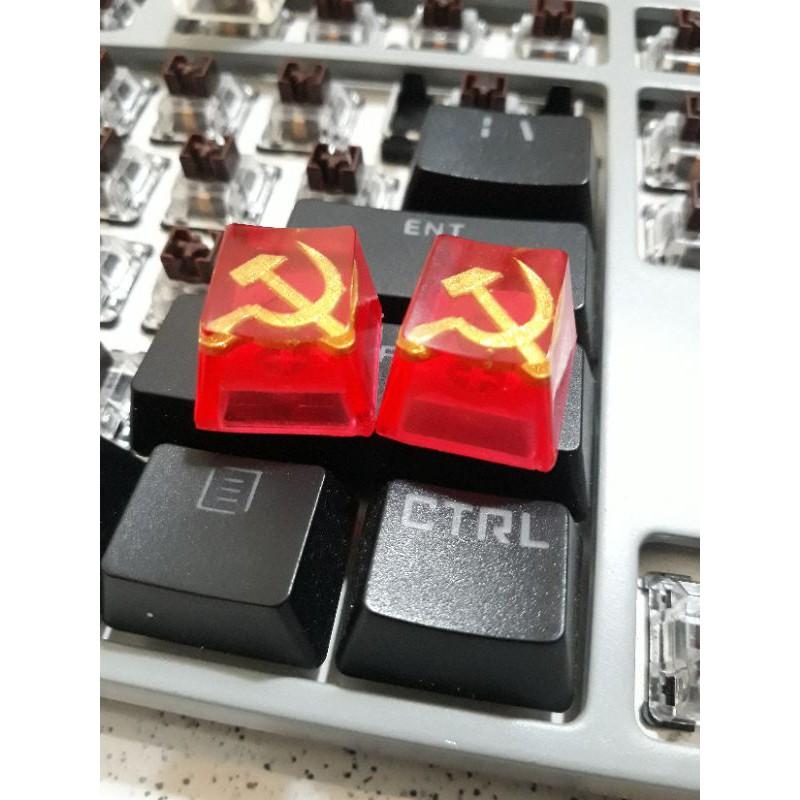 Keycap artisan búa và lưỡi trang trí bàn phím cơ