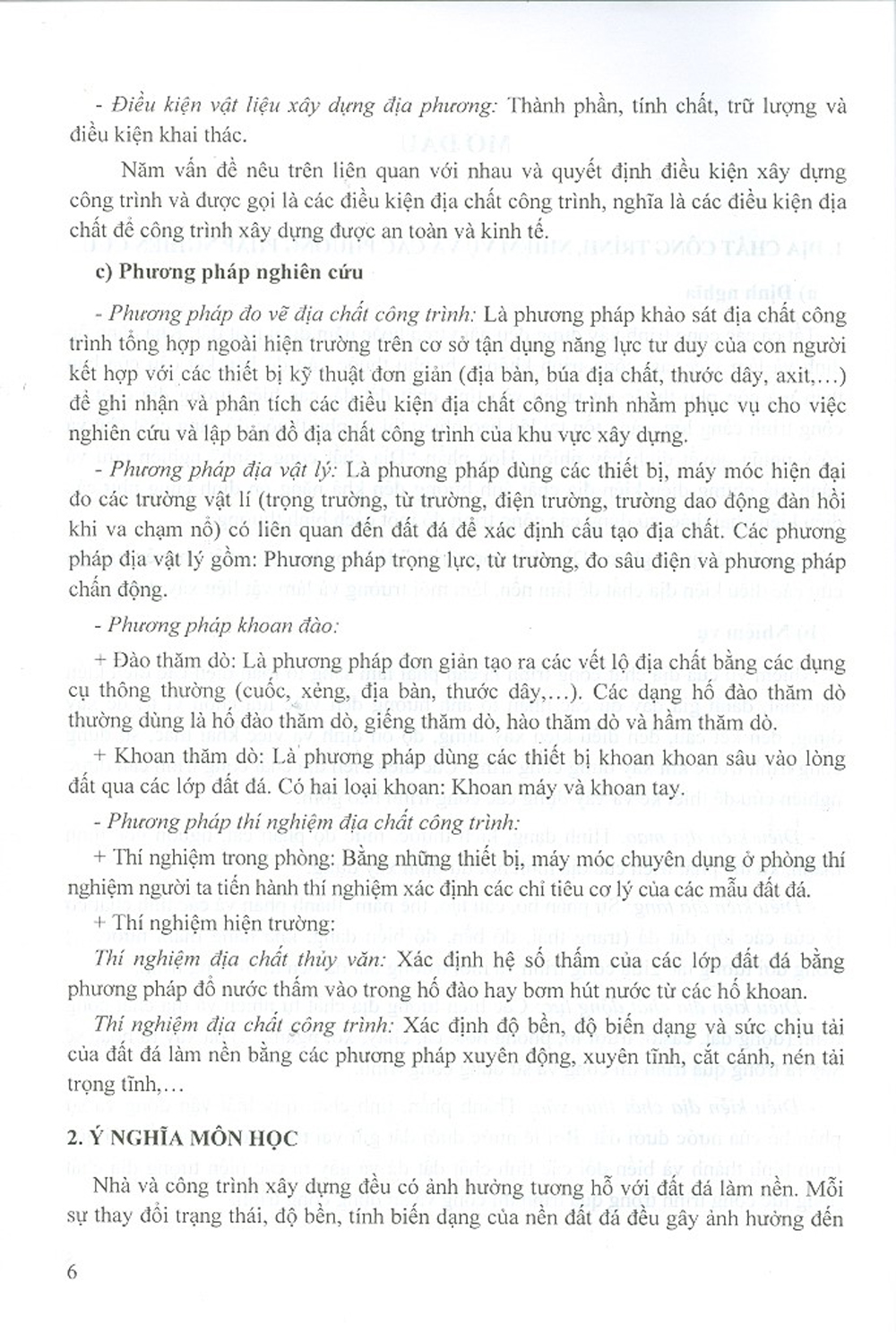 Giáo Trình Địa Chất Công Trình