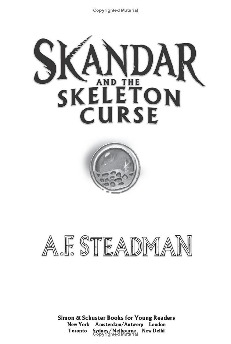 Sách ngoại văn: Skandar And The Skeleton Curse