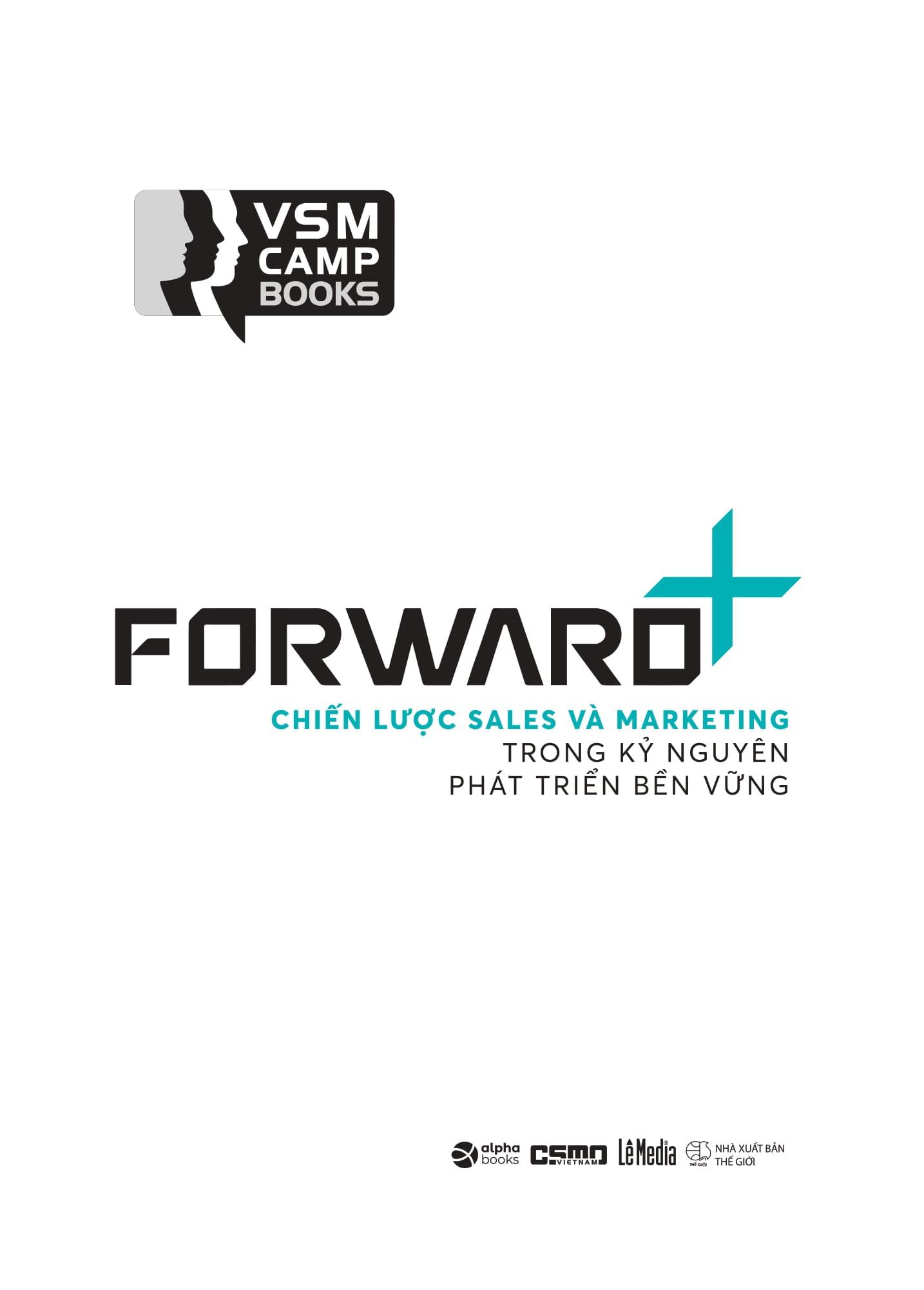 Sách - Forward+ - Chiến Lược Sales Và Marketing Trong Kỷ Nguyên Phát Triển Bền Vững