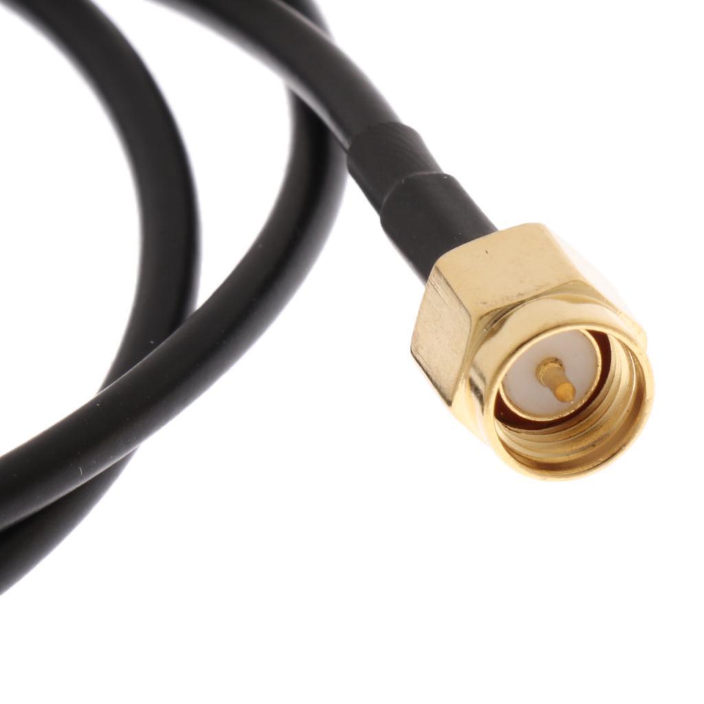 N Female to SMA Male Adapter Pigtail RG58 Coaxial Cable 40cm/15.75'' Lead