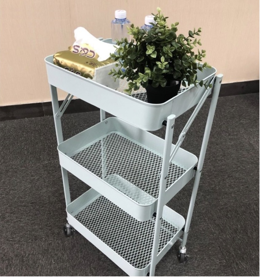 Kệ đựng đồ 3 tầng có bánh xe 3-P-L2-566