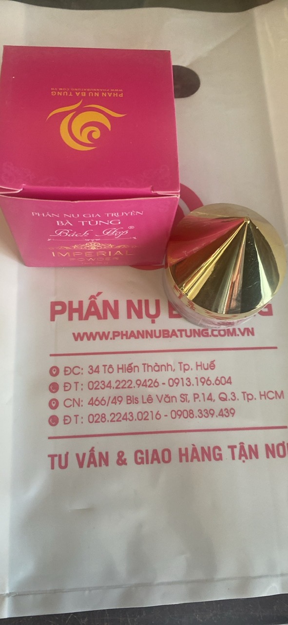 Phấn nụ trắng BÀ TÙNG 25G