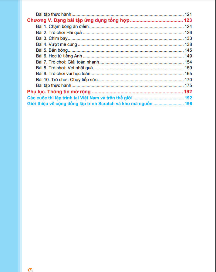 Sách Bài tập Nâng Cao Scratch 3 - Hành Trang Cho Tương Lai