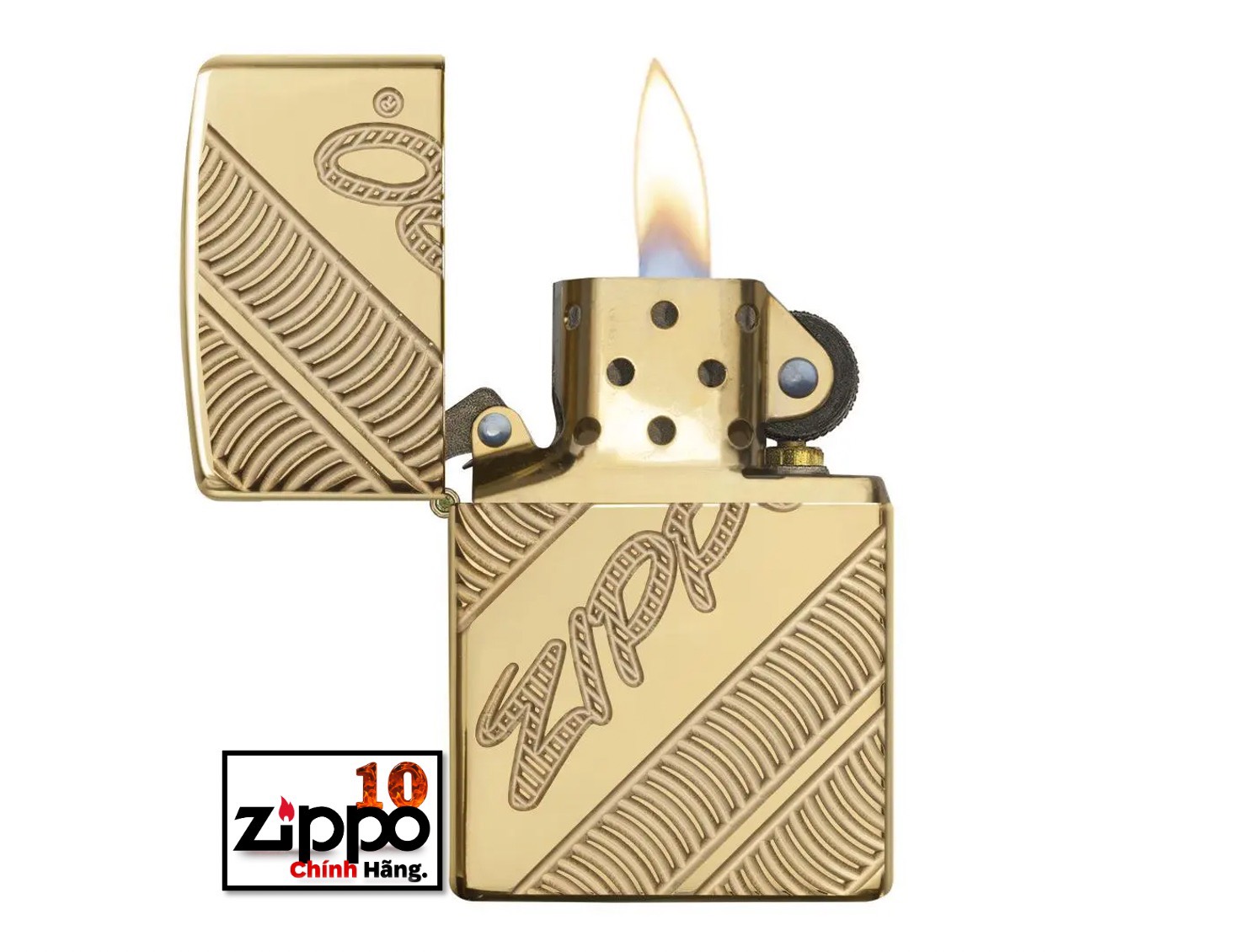 Bật lửa ZIPPO 29625 ZIPPO COILED - Chính hãng 100%