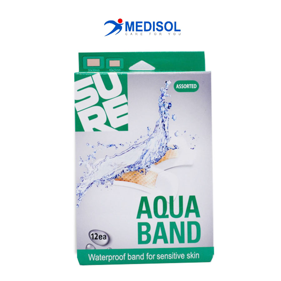 Băng Cá Nhân Chống Thấm Nước Aqua Adflex Young Chemical 20g