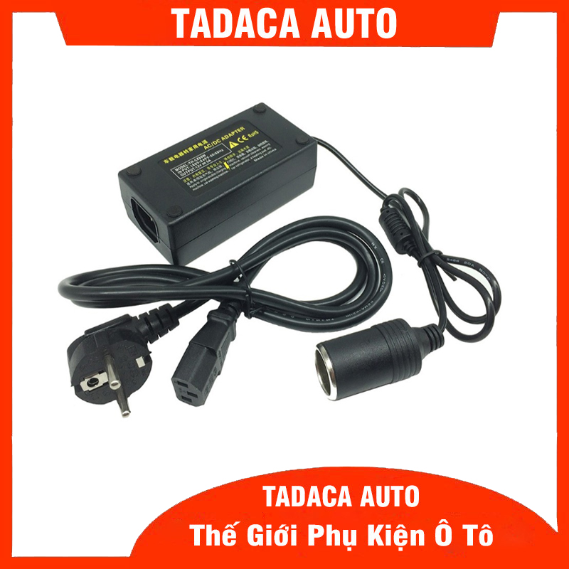 Bộ Chuyển Đổi Nguồn Điện 220V Sang 12V Cổng Tẩu Trên Ô Tô