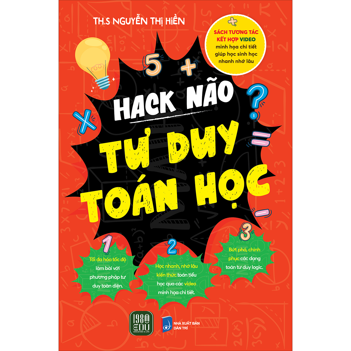 Sách Hack Não Tư Duy Toán Học