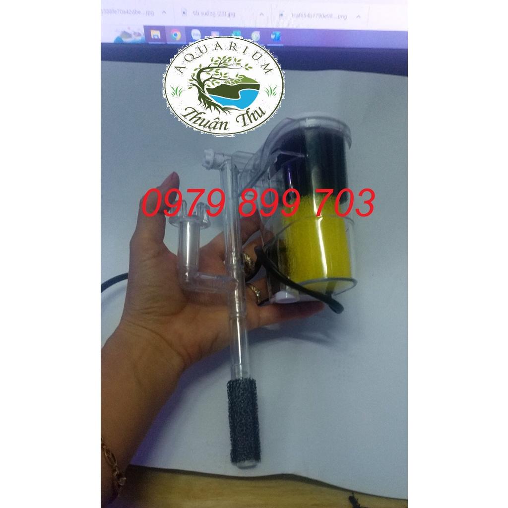 Máy lọc nước 4W treo thành hồ lọc thác COCO HF-600 cho hồ cá 40 cm trở xuống