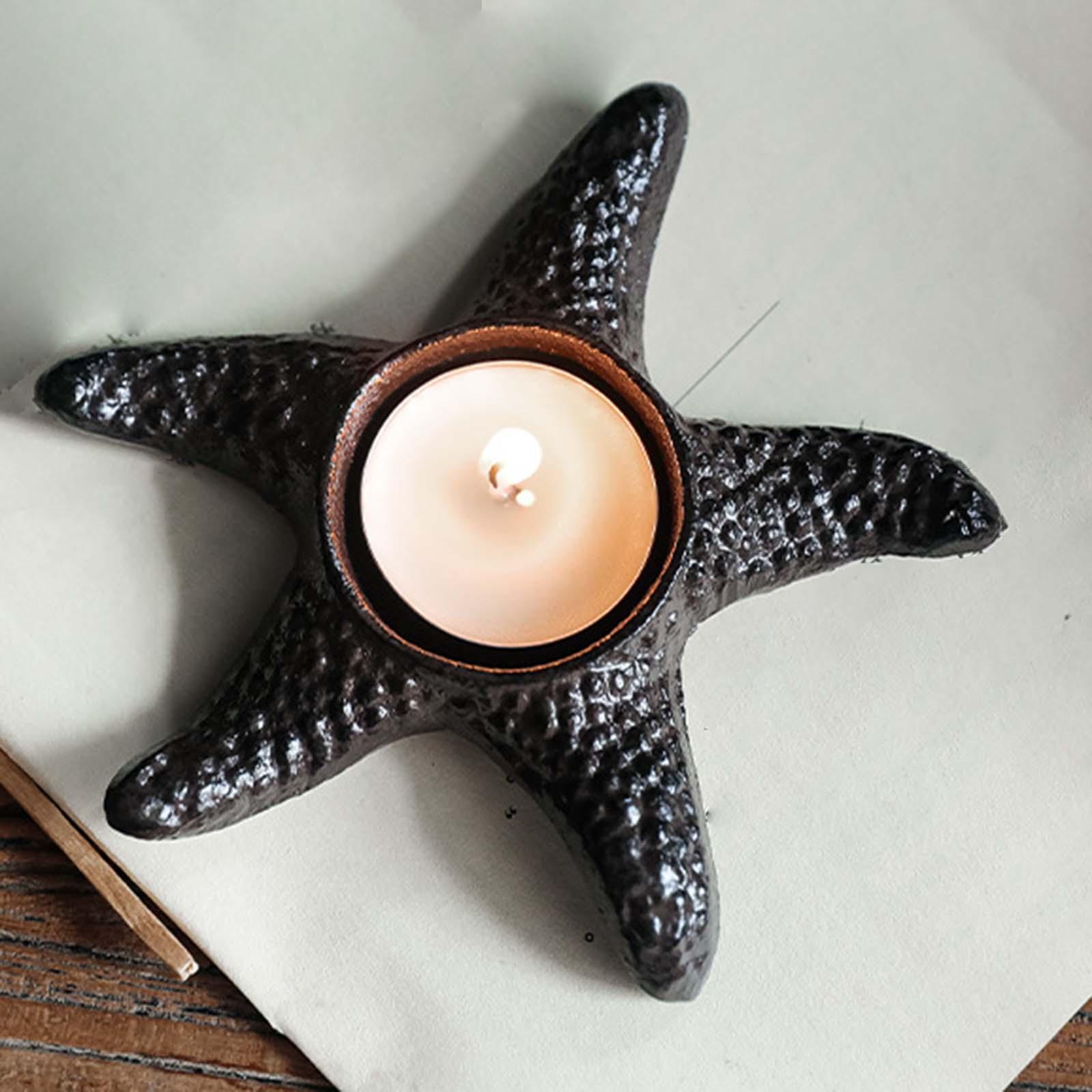Candle Holder Metal Tealight Candlestick for Dinner Holiday Wedding