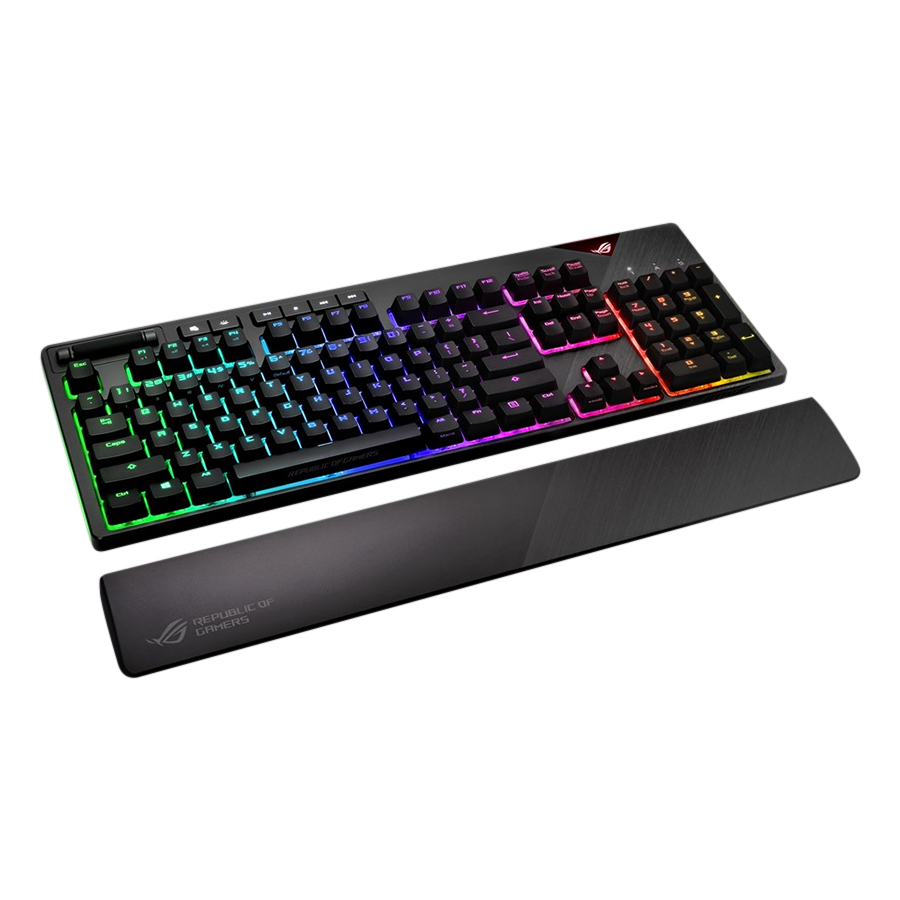 Bàn Phím Chơi Game Asus Rog Strix Flare RGB Aura Sync USB - Hàng Chính Hãng