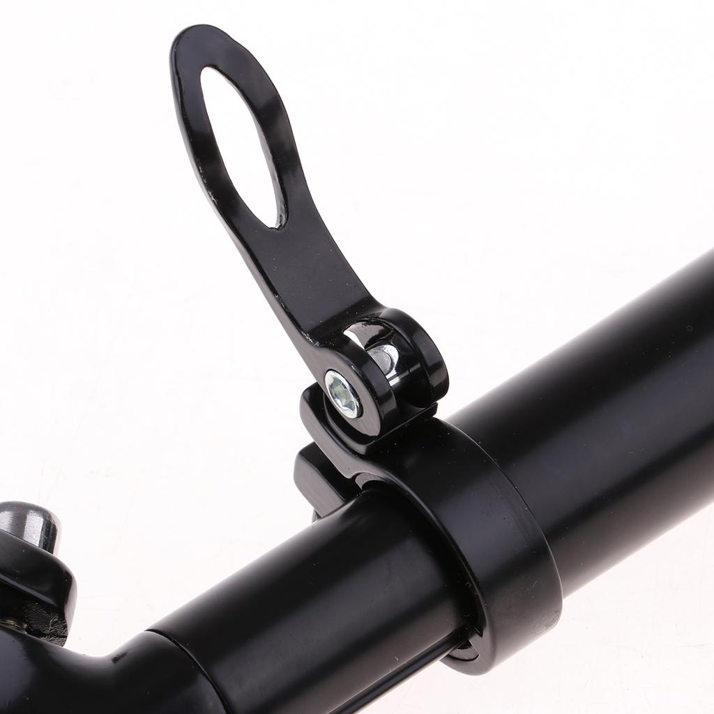 Aluminum Alloy Folding Bike Handlebar Stem with Teeth Bike Quill Stem Riser Cycling Accessory