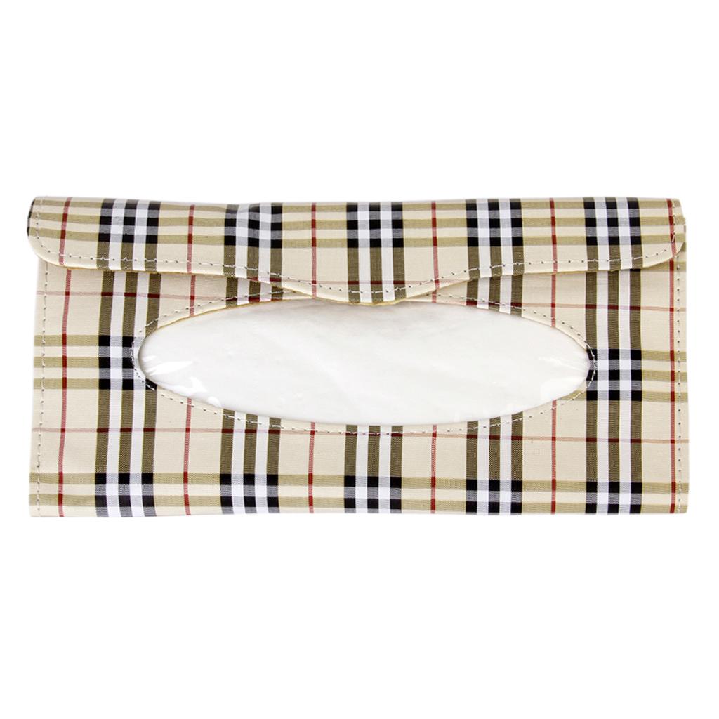 PU leather Auto Car sun visor Tissue box Paper napkin Accessories