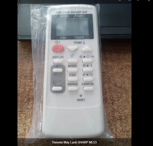 Remote Máy Lạnh SHARP ML53 hàng chính hãng